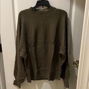Women's Olive Green Sweater